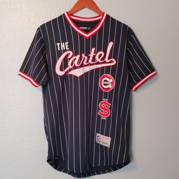 Contender Jersey style shirt The Cartel Size Medium - Picture 1 of 12
